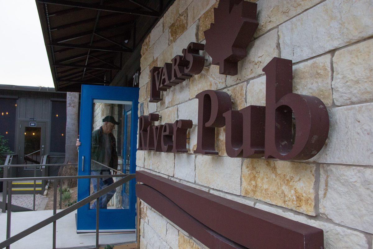 The entrance to the newly re-opened Ivar’s River Pub. Located near Rio Vista Falls, the pub is named after the late Ivar Gunnarson, his family now operates the business on the river.Photo by Lara Dietrich | Multimedia Editor