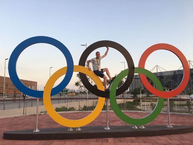 Photo courtesy of Michael Burns at the 2016 Rio Olympics.