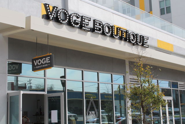 Vogue boutique in downtown San Marcos
Photo by Paola Quiroz
 | Lifestyle Reporter