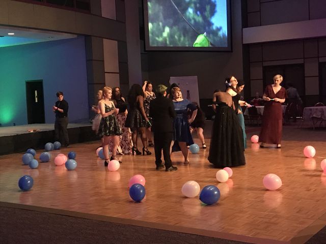 Students hit the dance floor at Bobcat PRIDE’s Second Chance Prom without any worries of being judged.
Photo by Sonia Garcia | Lifestyle Reporter