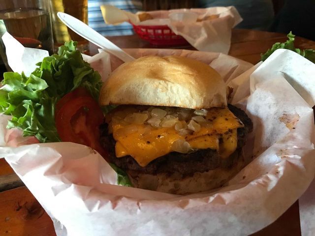 A delicious classic cheeseburger waits to be eaten at Taproom Pub & Grub.
Photo by Leeann Cardwell | Lifestyle Editor