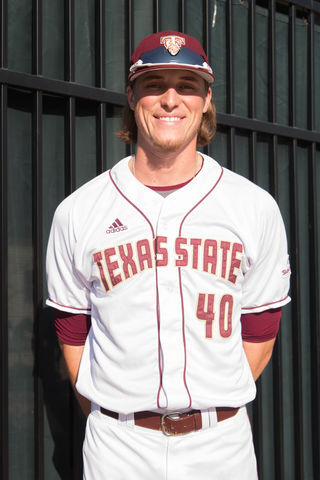 Broc Bosse is one of the leading hitters for the Texas State University Baseball team.
Photo by Marina Bustillo-Mendoza | Staff Photographer