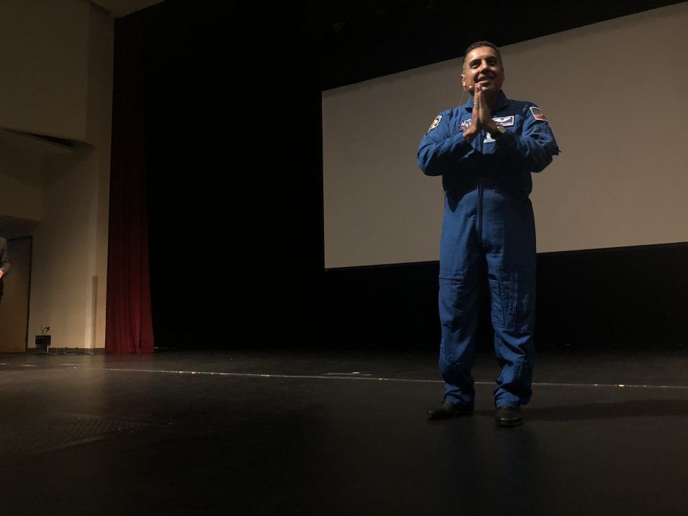 
Astronaut, engineer and LBJ Distinguished Lecturer Jose Hernandez visited Texas State Sept. 25 to speak on innovation as a part of the Common Experience program.


Photo by May Olvera
