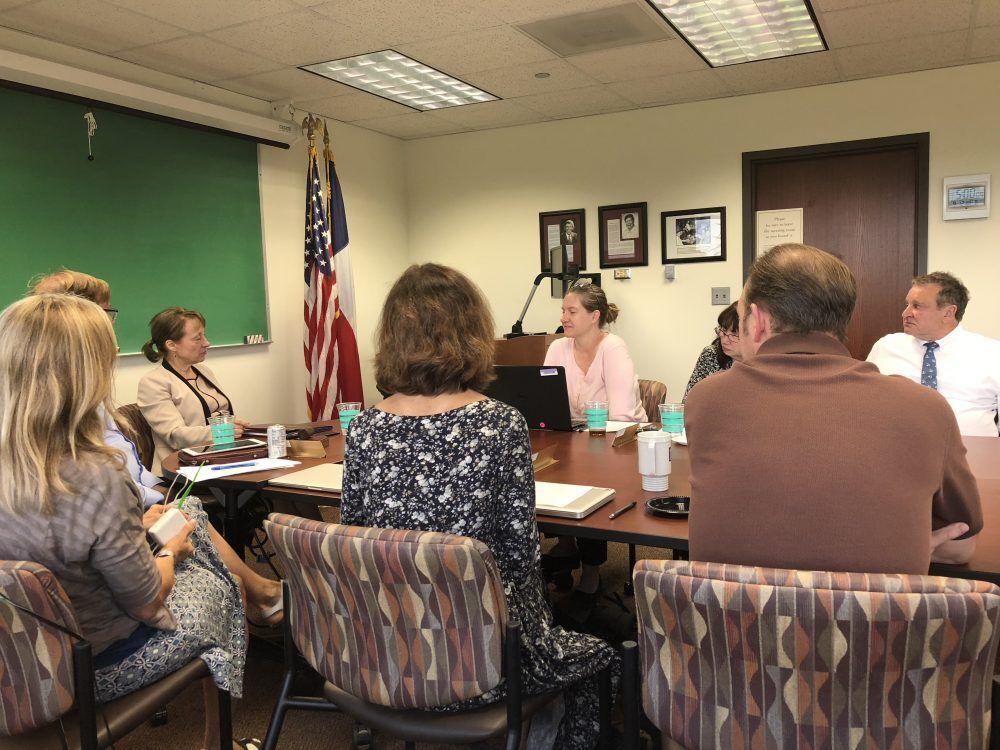 
Faculty Senate meets with President Denise Trauth during their Sept. 12 meeting.


Malarie Ohrabka

