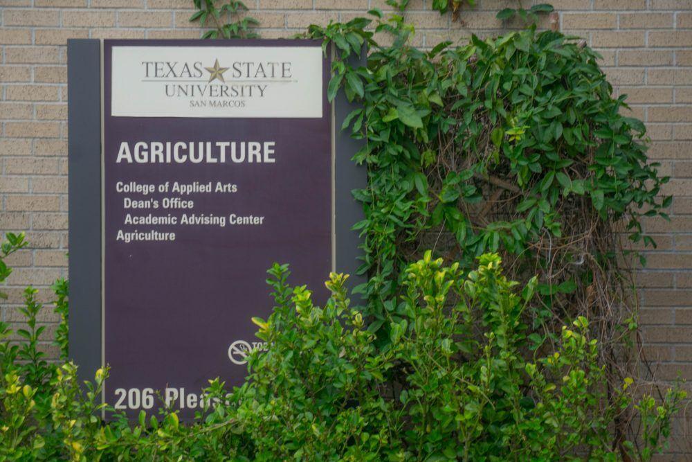 
The U.S. Department of Agriculture grant awarded to Texas State will help increase global agriculture competency for minority students.


Photo By Cameron Hubbard
