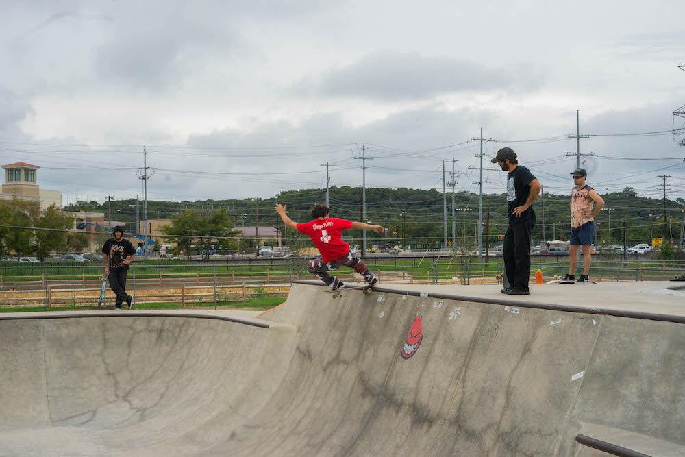 
Skater competes Sept. 29 in the 15th annual Jonathan Broderick skateboard competition.


Photo By Cameron Hubbard
