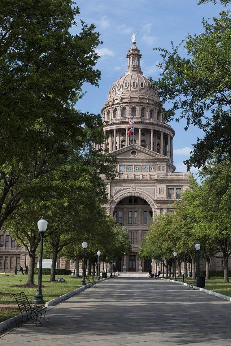 File photo of the Texas State capital in Austin.