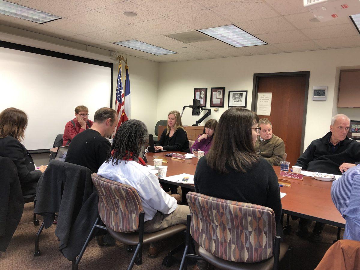 Faculty Senate met Wednesday, Jan. 30 for their second meeting of the Spring 2019 semester.Photo by Malarie Ohrabka