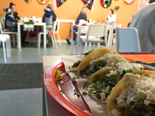 
Santi’s Tacos serves the same street tacos everyone knows and loves in their new restaurant.


Photo By Sonia Garcia
