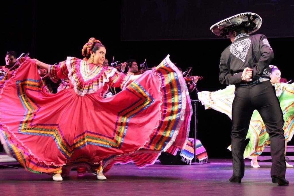 Grupo Folklórico Ocotochtli performing at the “Soy Méxicano” show May 2019. Photo credit: Photo courtesy of Adriana Miranda