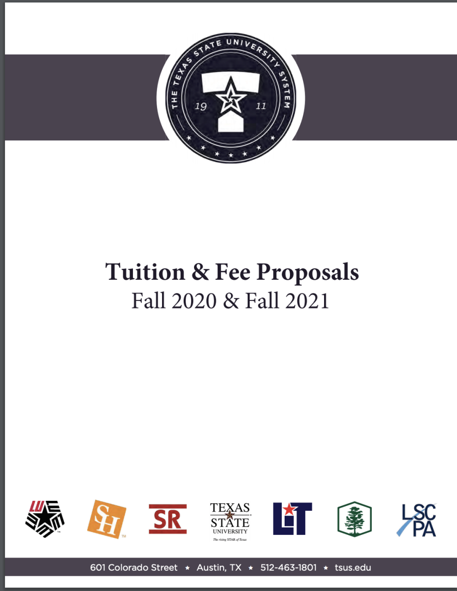 front page of tuition proposal
