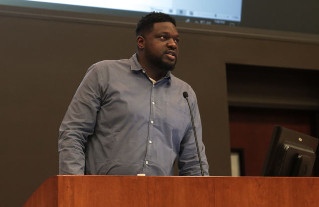 Student Government President Corey Benbow made the first veto of his term as president just two weeks before his administration is set to leave office.