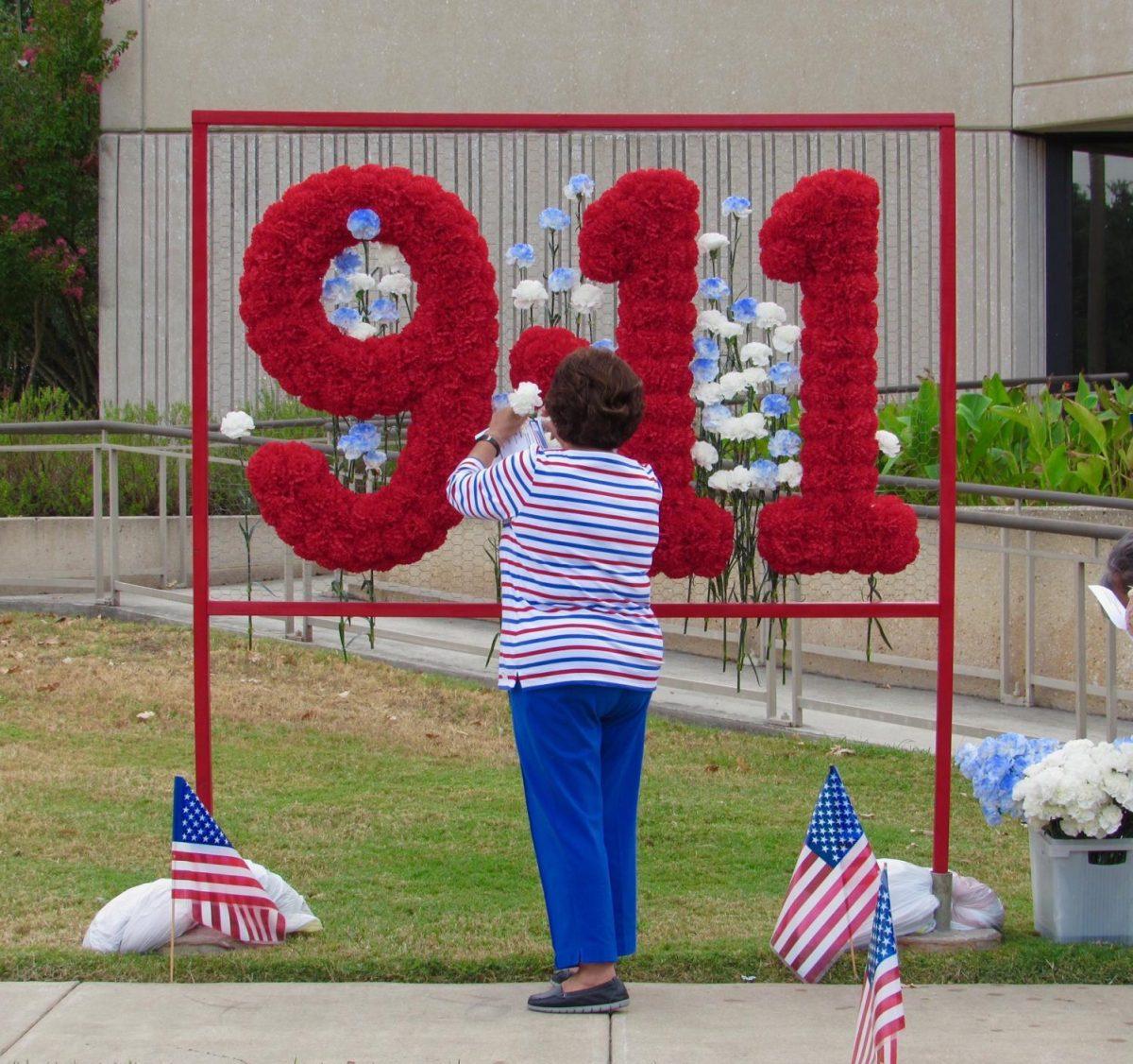 A file photo of the 9/11 Remembrance Ceremony in 2019. The 2020 Ceremony was streamed on the City of San Marcos’ Facebook page.