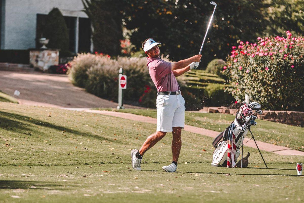 Logan Lockwood tied for 35th place at the Little Rock Invitational Oct. 19-20.