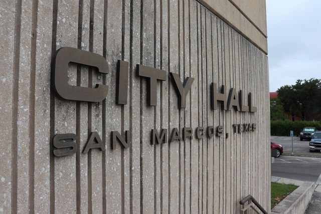A file photo of San Marcos City Hall.