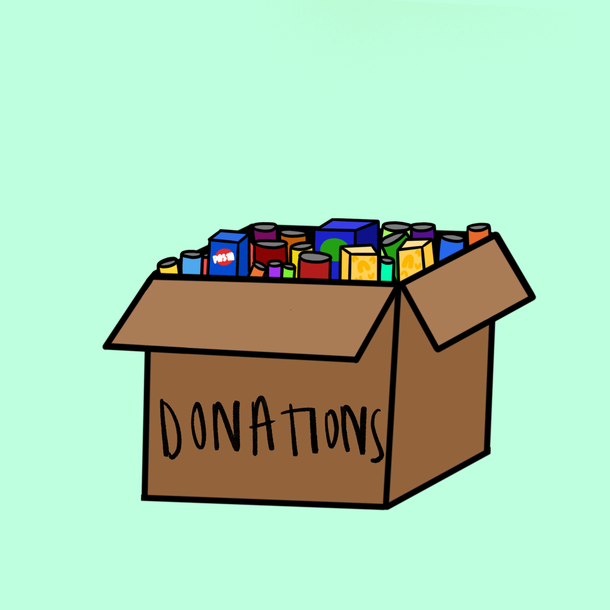 Food+bank+donations