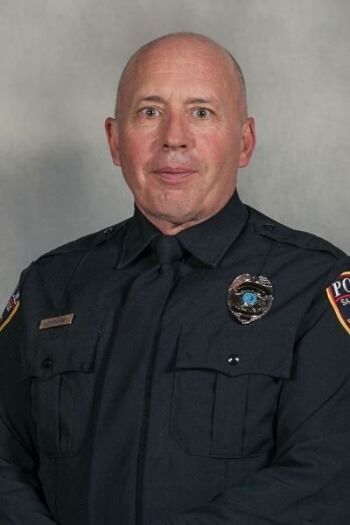 A courtesy photo of officer Kenneth M. Copeland. On Dec. 4, 2017, Copeland was shot and killed while serving a search warrant, the first San Marcos police officer killed in the line of duty. The City of San Marcos renamed El Camino Real Park after Copeland on the third anniversary of his death.