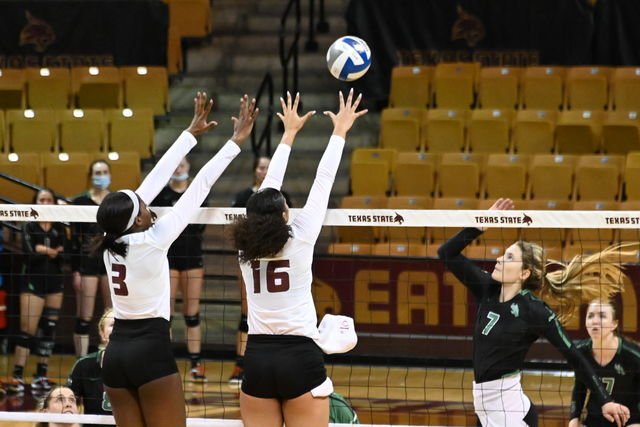 Texas+State+Volleyball+vs.+University+of+North+Texas+3%2F25