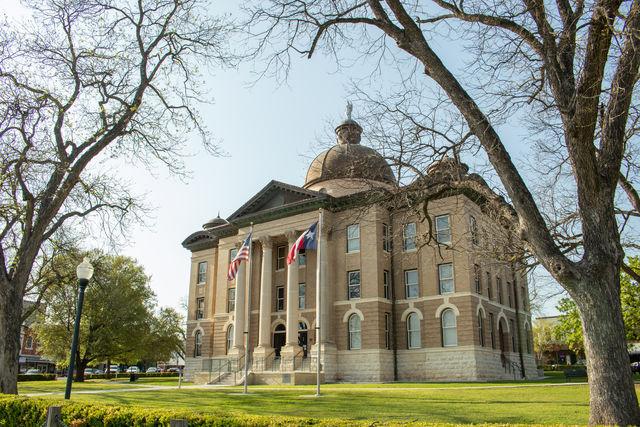 Hays County Historic Courthouse, Wednesday, March 31, 2021, in San Marcos.