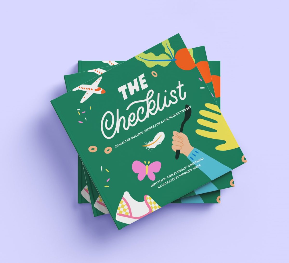 Front+cover+of+The+Checklist%3A+Character-Building+Chores+for+a+Fun%2C+Productive+Day%2C+a+childrens+book+by+Texas+State+alumna+Ashley+Kegley-Whitehead.+The+book+aims+to+teach+children+about+work+ethic+through+the+act+of+chores.