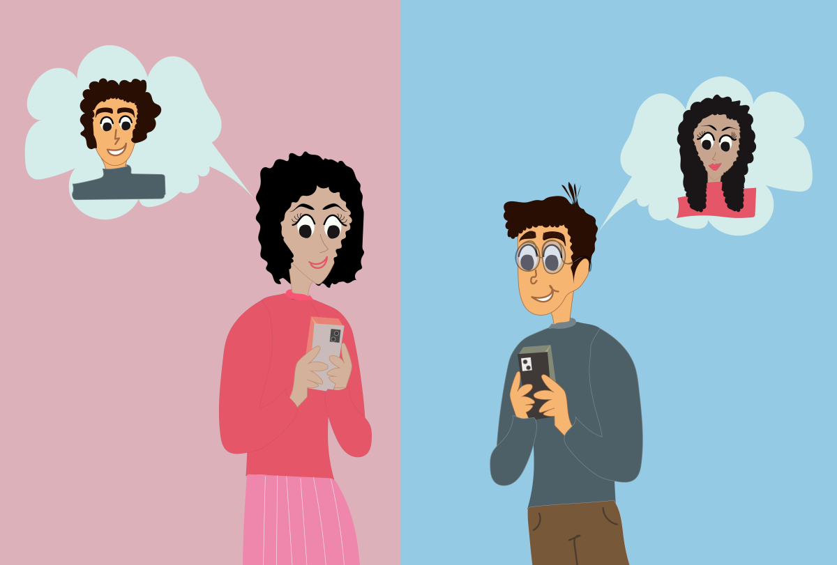 Dating Apps Illustration