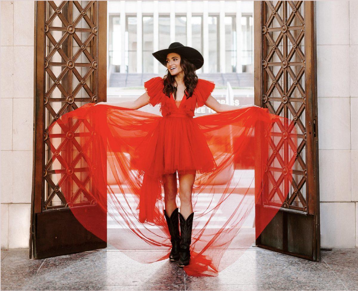 Bri Bagwell poses for the cover of her album, Corazón y Cabeza.