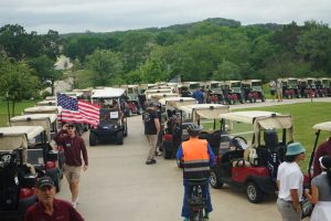 The golfing community conjoins at Kissing Tree Golf Club for the VATS Tournament, Saturday, April 6, 2024, in San Marcos.