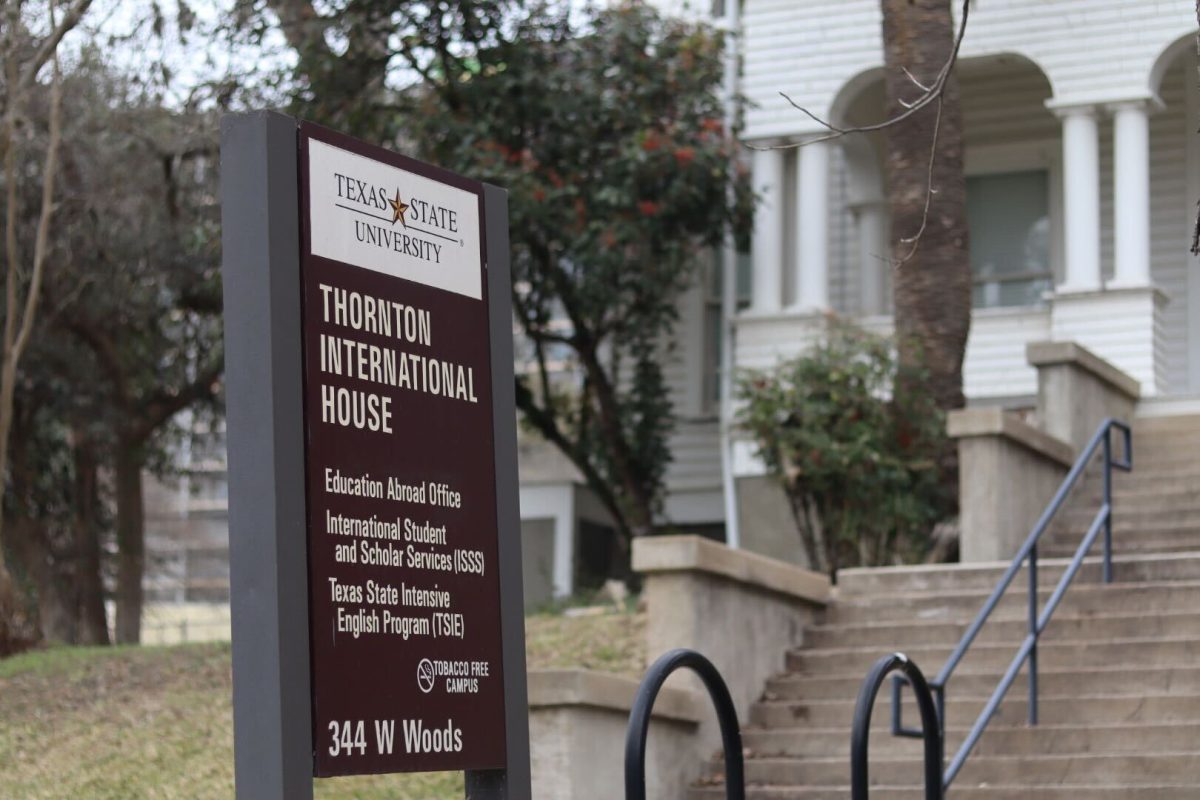 Thornton International House sits on 344 W Woods, Thursday, Feb. 20, 2025. The building is open 9 a.m. to 3 p.m. Monday-Friday.