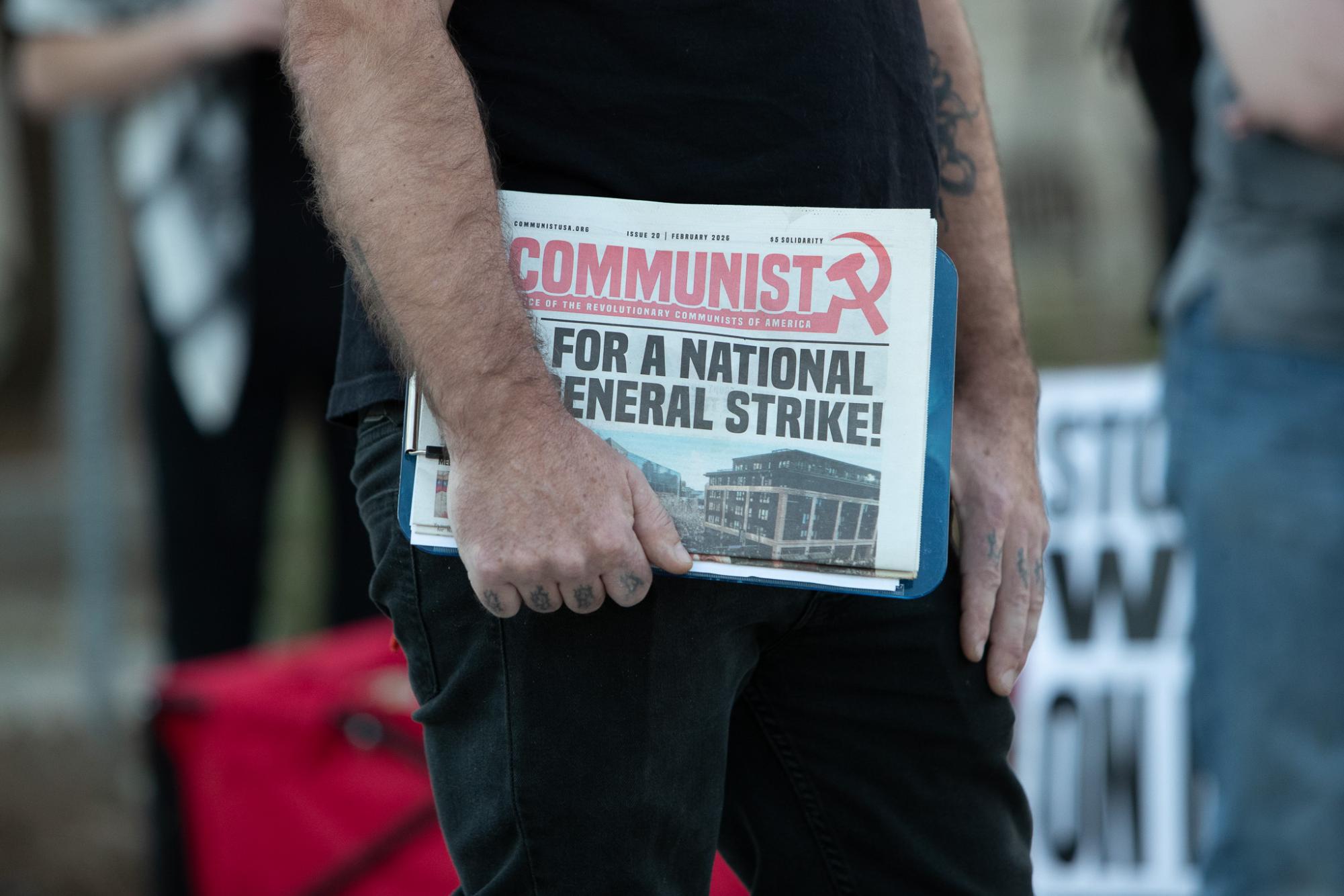 Gallery: San Marcos community protests U.S.-Iran conflict
