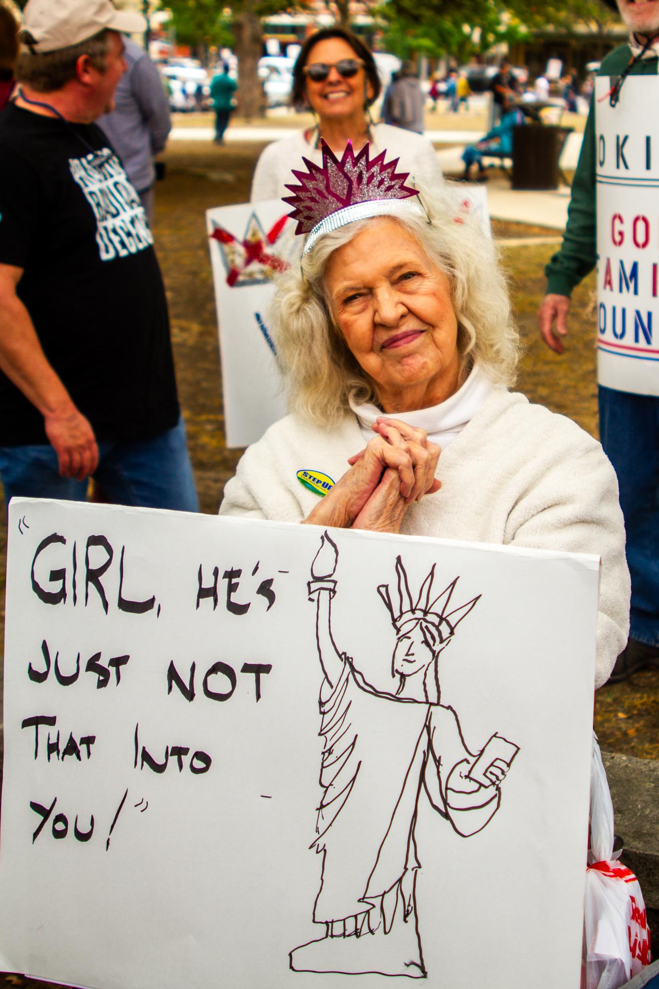 San Marcos community hosts No Kings protest