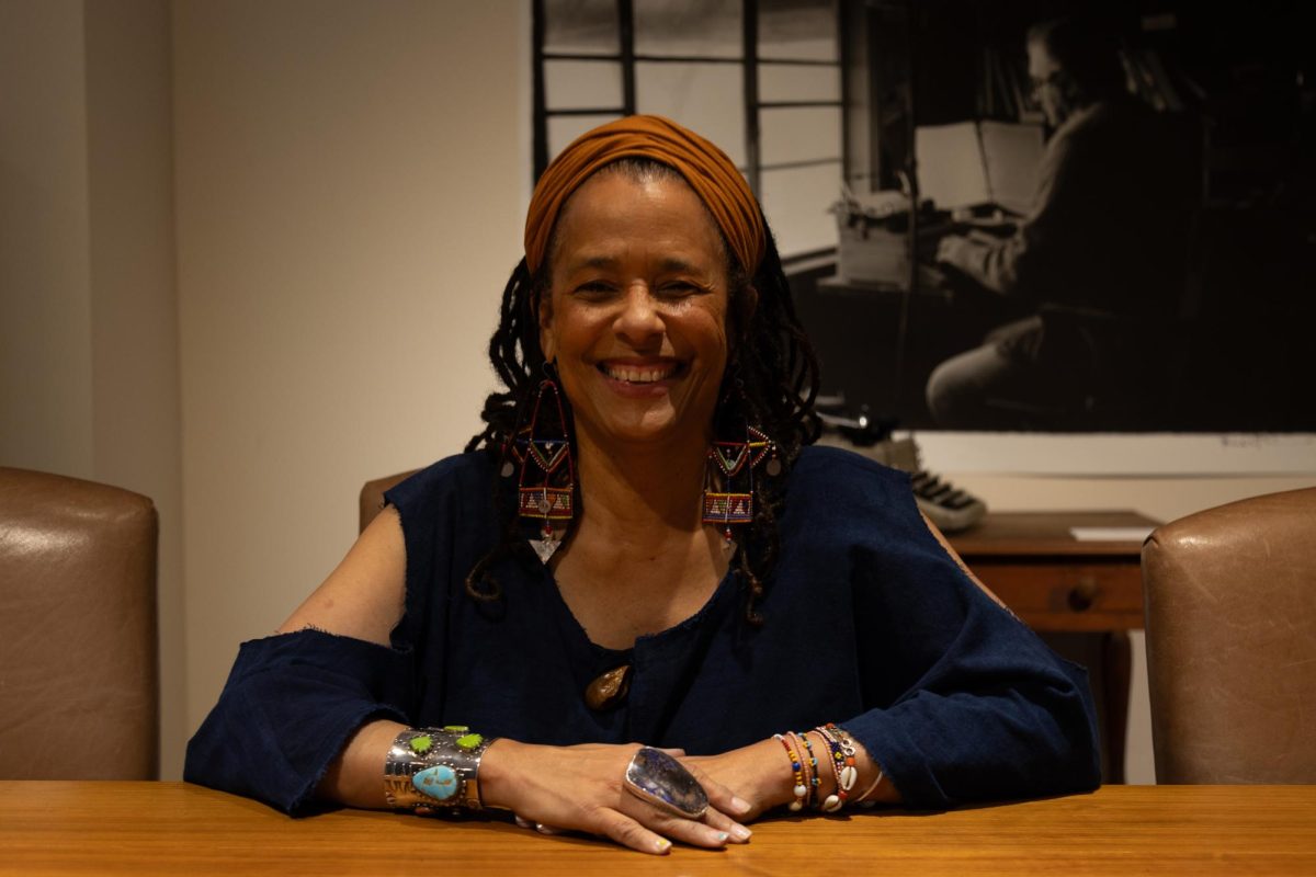 Dr. Carolyn Finney author of “Black Faces, White Spaces: Reimagining the Relationship of African Americans to the Great Outdoors,” spoke on March 25, 2026, about how race affects people’s access to and relationships with green spaces.