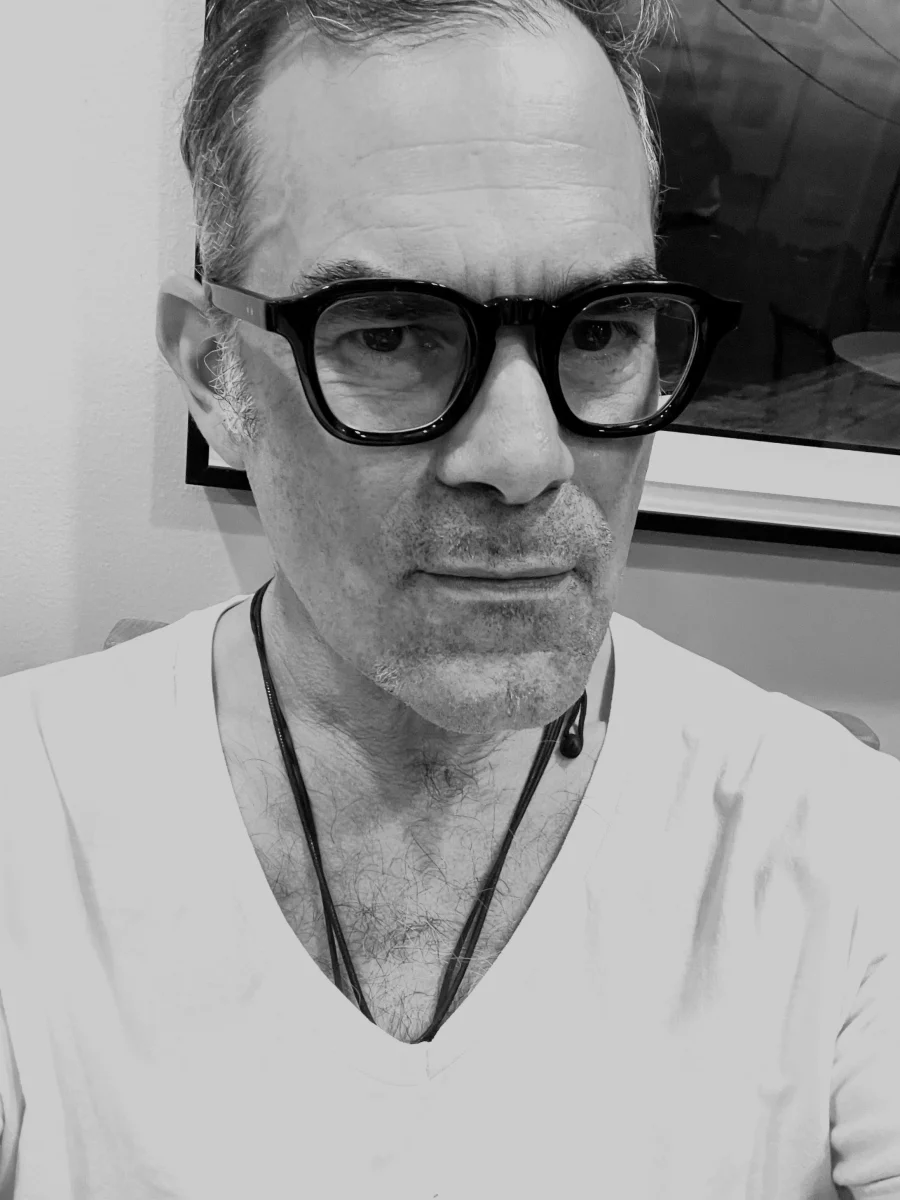 Texas State history professor and author of 'The Life and Poetry of Frank Stanford' James McWilliams takes a photo of himself in Austin. Photo Courtesy of James McWilliams.